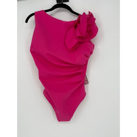 Chiara Boni La Petite Robe  Wlasi 3D Floral One-Piece Swimsuit - Picture 4 of 12